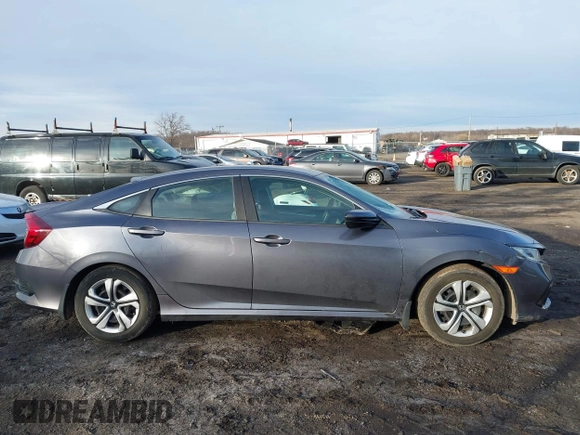 2020 Honda Civic Sedan LX with VIN 2HGFC2F69LH540103, listed as a IAAI auction lot 41629716 with 65,951 mi miles. Bid and sale history available at carsss.com. Image 13.