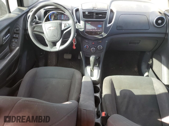 2016 Chevrolet Trax LS with VIN KL7CJNSB9GB665559, listed as a Copart auction lot 50940145 with 95,643 mi miles and Salvage Title. Bid and sale history available at carsss.com. Image 8.