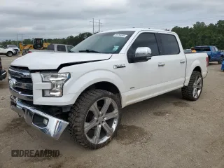 2015 Ford F-150 XL with VIN 1FTEW1CGXFFC46692, listed as a Copart auction lot 55755885 with 132,151 mi miles and Salvage title. Bid and sale history available at DreamBid. Image 1.