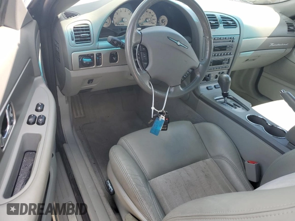 2004 Ford Thunderbird Pacific Coast Roadster with VIN 1FAHP63A04Y108766, listed as a Copart auction lot 74766964 with 30,107 mi miles and Salvage Title. Bid and sale history available at DreamBid. Image 8.