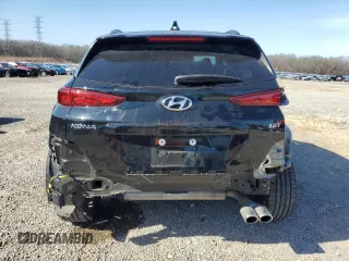 2023 Hyundai Kona N Line with VIN KM8K33A33PU943766, listed as a Copart auction lot 42802485 with 29,280 mi miles and Salvage Title. Bid and sale history available at carsss.com. Image 6.