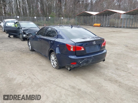 2012 Lexus IS 250 with VIN JTHCF5C25C2036019, listed as a IAAI auction lot 41917554 with 139,726 mi miles and . Bid and sale history available at DreamBid. Image 3.
