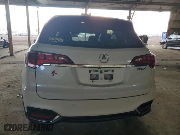 2018 Acura RDX w/Advance Pkg with VIN 5J8TB3H73JL004698, listed as a Copart auction lot 76505494 with 68,484 mi miles and Salvage Title. Bid and sale history available at carsss.com. Image 6.
