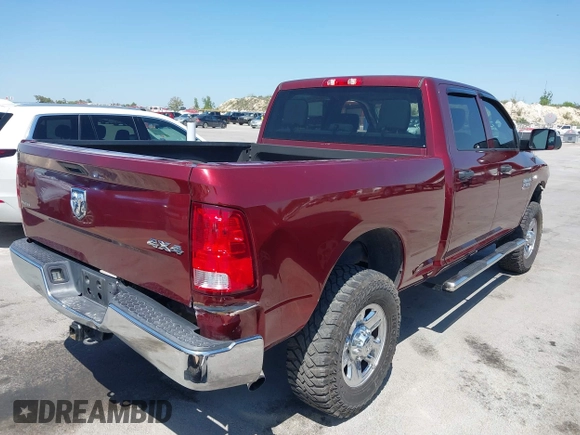 2018 Ram 2500 Tradesman with VIN 3C6UR5CJ1JG261280, listed as a IAAI auction lot 41973126 with 57,991 mi miles and . Bid and sale history available at DreamBid. Image 4.