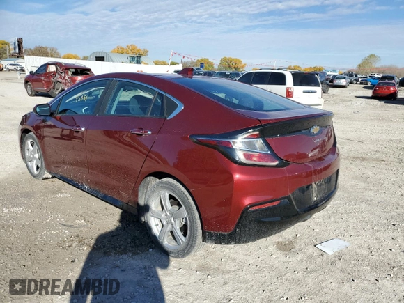 2017 Chevrolet Volt LT with VIN 1G1RC6S59HU177265, listed as a Copart auction lot 65050912 with 45,084 mi miles. Bid and sale history available at carsss.com. Image 3.