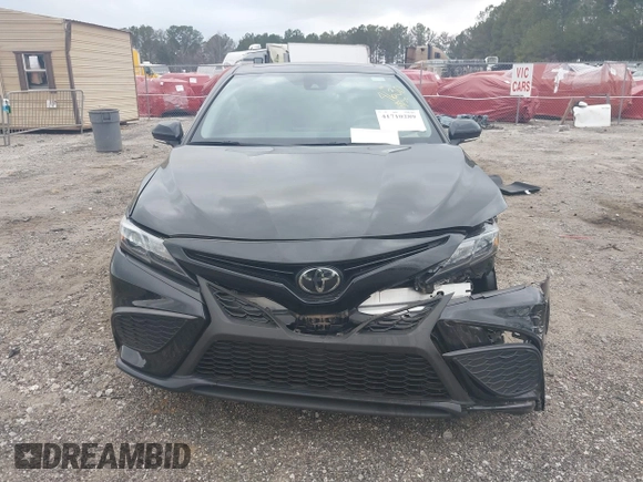 2023 Toyota Camry SE with VIN 4T1T11AK1PU774630, listed as a IAAI auction lot 41710289 with 15,385 mi miles. Bid and sale history available at carsss.com. Image 12.