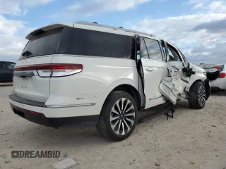 2022 Lincoln Navigator Reserve z VIN 5LMJJ3KT6NEL05029, wystawiony jako Copart lot #86290224 z przebiegiem Nie podano mil oraz Szkoda całkowita • Salvage title. Historia ofert i sprzedaży dostępna na DreamBid. Obrazek 3.