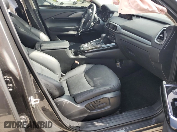 2023 Mazda CX-9 Touring with VIN JM3TCBCYXP0642793, listed as a Copart auction lot 54266555 with 19,962 mi miles and Salvage title. Bid and sale history available at DreamBid. Image 7.