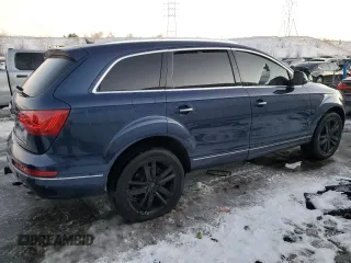 2012 Audi Q7 3.0L TDI Premium Plus with VIN WA1LMAFE0CD001442, listed as a Copart auction lot 87826815 with 133,307 mi miles and Salvage Title. Bid and sale history available at carsss.com. Image 3.