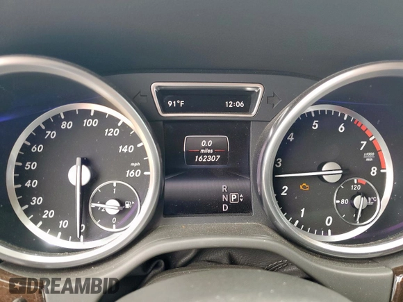 2014 Mercedes-Benz M 350 with VIN 4JGDA5JB9EA327618, listed as a Copart auction lot 63082525 with 162,307 mi miles and Salvage title. Bid and sale history available at DreamBid. Image 9.