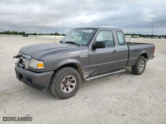 2011 Ford Ranger XL with VIN 1FTKR1EEXBPA57132, listed as a Copart auction lot 53321365 with 147,930 mi miles and Salvage Title. Bid and sale history available at carsss.com. Image 1.