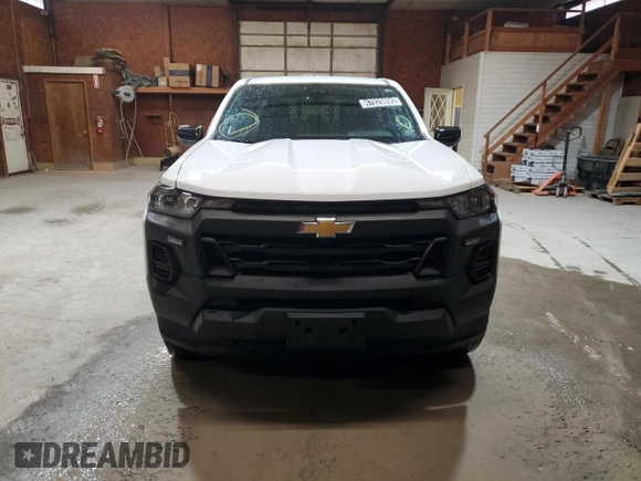 2023 Chevrolet Colorado 4WD Work Truck with VIN 1GCGTBEC2P1205358, listed as a Copart auction lot 47029895 with 31,566 mi miles and Clean title. Bid and sale history available at DreamBid. Image 5.