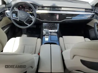 2023 Audi A8 with VIN WAULDAF84PN010660, listed as a Copart auction lot 48271394 with 3,003 mi miles. Bid and sale history available at carsss.com. Image 8.