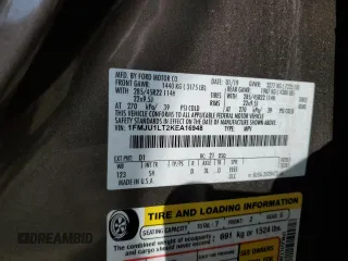 2019 Ford Expedition Platinum with VIN 1FMJU1LT2KEA16948, listed as a Copart auction lot 71663304 with 88,009 mi miles and Salvage Title. Bid and sale history available at carsss.com. Image 13.