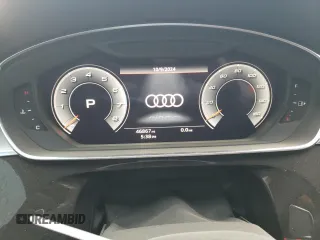 2021 Audi A8 with VIN WAU8DAF8XMN006873, listed as a Copart auction lot 73983464 with 46,867 mi miles and Salvage Title. Bid and sale history available at carsss.com. Image 9.