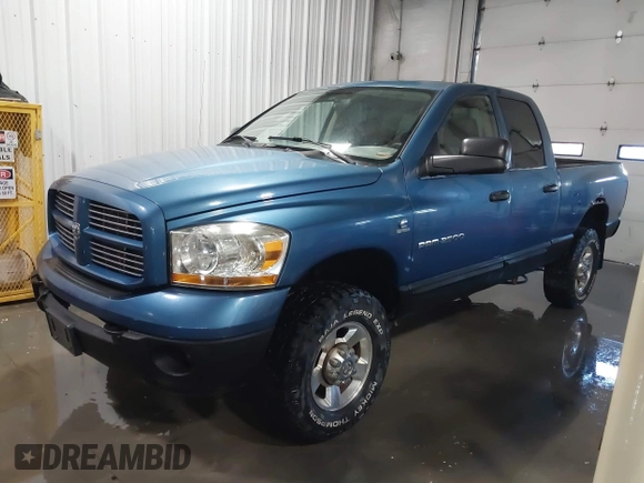 2006 Dodge 2500 SLT with VIN 1D7KS28C96J237592, listed as a IAAI auction lot 41389425 with 277,282 mi miles and . Bid and sale history available at DreamBid. Image 2.