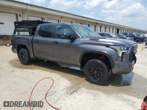2024 Toyota Tundra TRD Pro Hybrid with VIN 5TFPC5DB0RX057365, listed as a Copart auction lot 56719085 with 16,547 mi miles and Clean title. Bid and sale history available at DreamBid. Image 4.