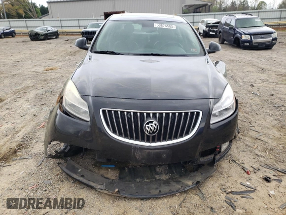 2013 Buick Regal Turbo Premium 1 with VIN 2G4GS5EV6D9184619, listed as a Copart auction lot 50875565 with 119,743 mi miles and Salvage Title. Bid and sale history available at carsss.com. Image 5.