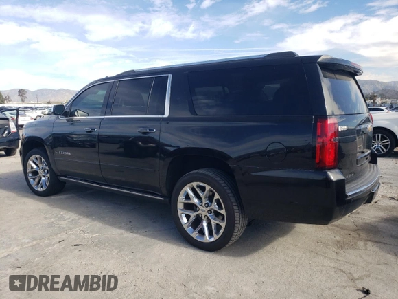 2019 Chevrolet Suburban LT with VIN 1GNSCJKCXKR120066, listed as a Copart auction lot 46189725 with 78,830 mi miles and Salvage Title. Bid and sale history available at carsss.com. Image 2.
