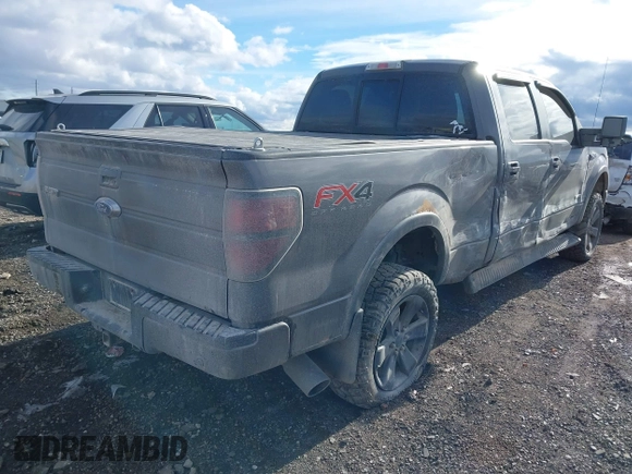 2012 Ford F-150 XL with VIN 1FTFW1ET8CKE26402, listed as a IAAI auction lot 41446188 with 167,987 mi miles. Bid and sale history available at carsss.com. Image 4.