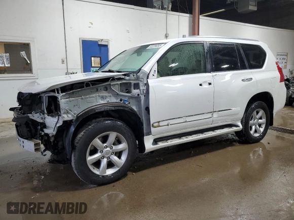 2013 Lexus GX 460 with VIN JTJBM7FX4D5050920, listed as a Copart auction lot 53228055 with 168,432 mi miles and Salvage Title. Bid and sale history available at DreamBid. Image 1.
