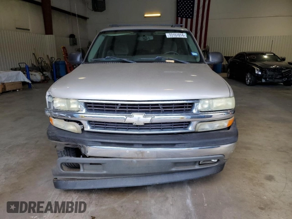 2005 Chevrolet Tahoe LS with VIN 1GNEC13V55R143871, listed as a Copart auction lot 72151014 with 269,288 mi miles and Salvage Title. Bid and sale history available at carsss.com. Image 5.