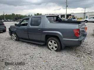 2010 Honda Ridgeline RTL with VIN 5FPYK1F52AB007516, listed as a Copart auction lot 72881774 with 0 mi miles and Salvage Title. Bid and sale history available at carsss.com. Image 2.