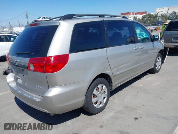 2006 Toyota Sienna CE with VIN 5TDZA23C56S394137, listed as a IAAI auction lot 41868249 with 192,819 mi miles. Bid and sale history available at carsss.com. Image 4.