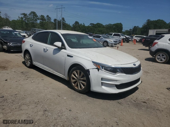 2016 Kia Optima EX with VIN 5XXGU4L35GG065760, listed as a Copart auction lot 53551465 with 0 mi miles and Clean Title. Bid and sale history available at carsss.com. Image 4.