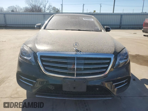 2020 Mercedes-Benz S 560 with VIN WDDUG8DB7LA523768, listed as a Copart auction lot 49408055 with Not Provided miles and Salvage Title. Bid and sale history available at DreamBid. Image 5.