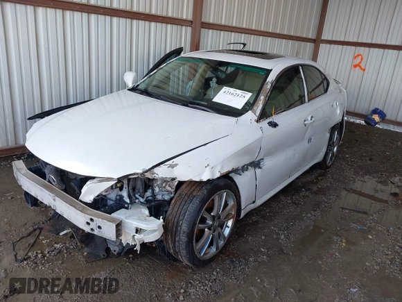 2008 Lexus IS 250 with VIN JTHBK262185067856, listed as a IAAI auction lot 42162125 with 179,865 mi miles and . Bid and sale history available at DreamBid. Image 18.
