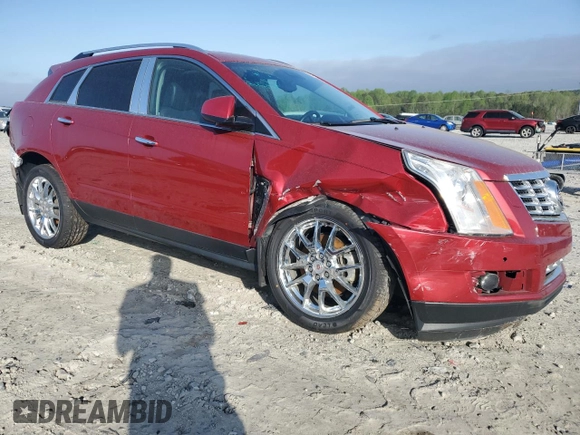 2013 Cadillac SRX Performance Collection with VIN 3GYFNDE33DS634241, listed as a Copart auction lot 51799355 with 111,583 mi miles and Salvage Title. Bid and sale history available at DreamBid. Image 4.