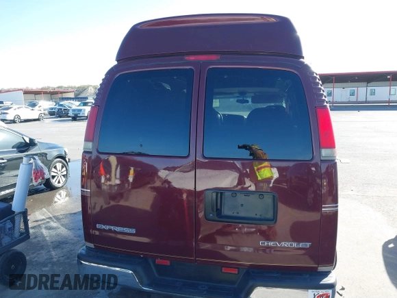 2002 Chevrolet Express with VIN 1GBFG15R021224003, listed as a IAAI auction lot 41824100 with Not Provided miles and . Bid and sale history available at DreamBid. Image 15.