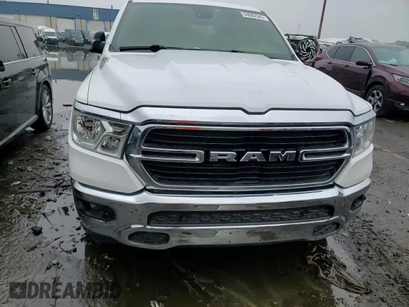 2020 Ram 1500 Big Horn with VIN 1C6SRFFT0LN166777, listed as a Copart auction lot 59682645 with 83,231 mi miles and Salvage title. Bid and sale history available at DreamBid. Image 13.