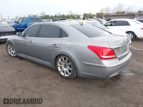 2012 Hyundai Equus Signature z VIN KMHGH4JH1CU049316, wystawiony jako IAAI lot #41783497 z przebiegiem 80 331 mil mil oraz . Historia ofert i sprzedaży dostępna na DreamBid. Obrazek 3.