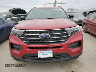 2021 Ford Explorer XLT with VIN 1FMSK8DH9MGA82756, listed as a Copart auction lot 47568855 with 131,186 mi miles and Salvage Title. Bid and sale history available at carsss.com. Image 5.