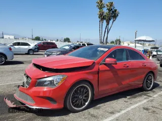 2018 Mercedes-Benz CLA 250 with VIN WDDSJ4EB8JN611931, listed as a Copart auction lot 64672935 with 73,265 mi miles and Clean title. Bid and sale history available at DreamBid. Image 1.