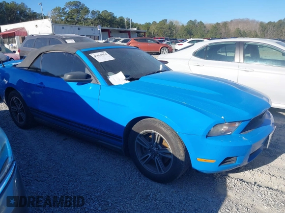 2012 Ford Mustang V6 with VIN 1ZVBP8EM4C5279441, listed as a IAAI auction lot 41810554 with 197,973 mi miles and . Bid and sale history available at carsss.com. Image 13.