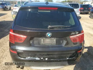 2017 BMW X3 xDrive28i with VIN 5UXWX9C57H0D97477, listed as a Copart auction lot 45215085 with 135,507 mi miles and Salvage Title. Bid and sale history available at DreamBid. Image 6.