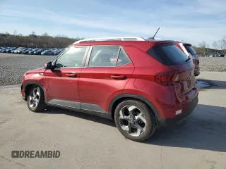 2024 Hyundai Venue Limited with VIN KMHRC8A33RU292833, listed as a Copart auction lot 53693115 with 2,252 mi miles and Salvage Title. Bid and sale history available at DreamBid. Image 2.