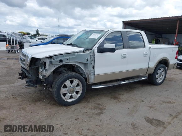 2008 Ford F-150 XLT with VIN 1FTPW14518KC75790, listed as a IAAI auction lot 41915721 with 214,995 mi miles. Bid and sale history available at carsss.com. Image 18.