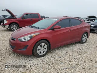 2016 Hyundai Elantra SE with VIN 5NPDH4AE1GH771544, listed as a Copart auction lot 54564405 with 61,940 mi miles and Clean title. Bid and sale history available at DreamBid. Image 1.