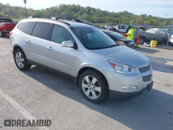 2011 Chevrolet Traverse LTZ with VIN 1GNKVLEDXBJ250325, listed as a IAAI auction lot 42107708 with 203,439 mi miles and . Bid and sale history available at DreamBid. Image 1.