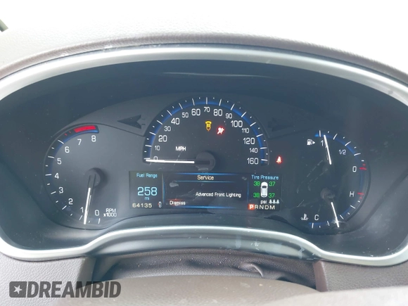 2015 Cadillac SRX Premium Collection with VIN 3GYFNDE37FS627697, listed as a IAAI auction lot 42354811 with 64,135 mi miles and . Bid and sale history available at DreamBid. Image 7.