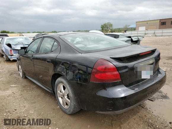 2005 Pontiac Grand Prix z VIN 2G2WP522451353570, wystawiony jako Copart lot #54862415 z przebiegiem 221 492 mil mil oraz Szkoda całkowita • Salvage title. Historia ofert i sprzedaży dostępna na DreamBid. Obrazek 2.
