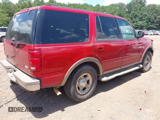 2002 Ford Expedition Eddie Bauer z VIN 1FMRU17W02LA22430, wystawiony jako IAAI lot #42692442 z przebiegiem Nie podano mil oraz . Historia ofert i sprzedaży dostępna na DreamBid. Obrazek 4.