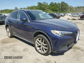 2018 Alfa Romeo Stelvio z VIN ZASFAKAN4J7B88776, wystawiony jako Copart lot #52402055 z przebiegiem 88 503 mil mil oraz Czysty tytuł • Clean title. Historia ofert i sprzedaży dostępna na DreamBid. Obrazek 4.