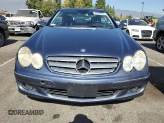 2007 Mercedes-Benz CLK 350 with VIN WDBTJ56H77F232444, listed as a Copart auction lot 77906264 with 123,537 mi miles and Clean title. Bid and sale history available at DreamBid. Image 5.