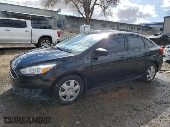 2018 Ford Focus S with VIN 1FADP3E2XJL322238, listed as a Copart auction lot 48520125 with 97,718 mi miles and Salvage Title. Bid and sale history available at carsss.com. Image 1.