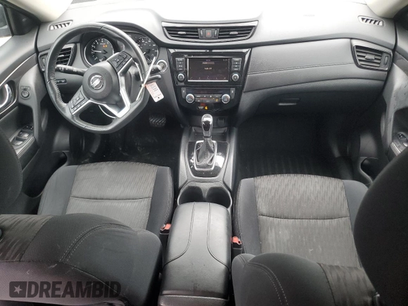 2018 Nissan Rogue SV with VIN 5N1AT2MV0JC727602, listed as a Copart auction lot 53875555 with 117,125 mi miles and Non Repairable. Bid and sale history available at carsss.com. Image 8.